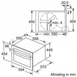 Bosch CMA585MBO combi magnetron