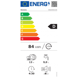 Siemens SN63HX01AN inbouw-vaatwasser